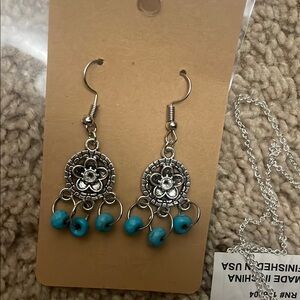 Turquoise Dangle Earrings